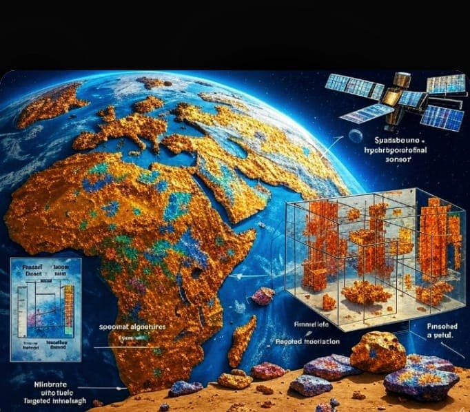 Global geological asset mapping with Earth, mining operations and satellite imagery