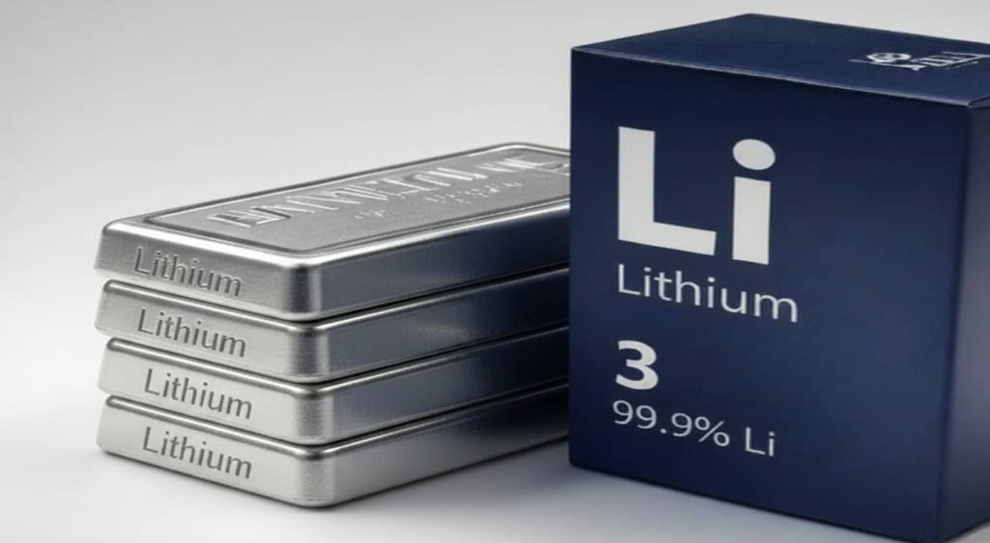 Lithium energy storage mineral material